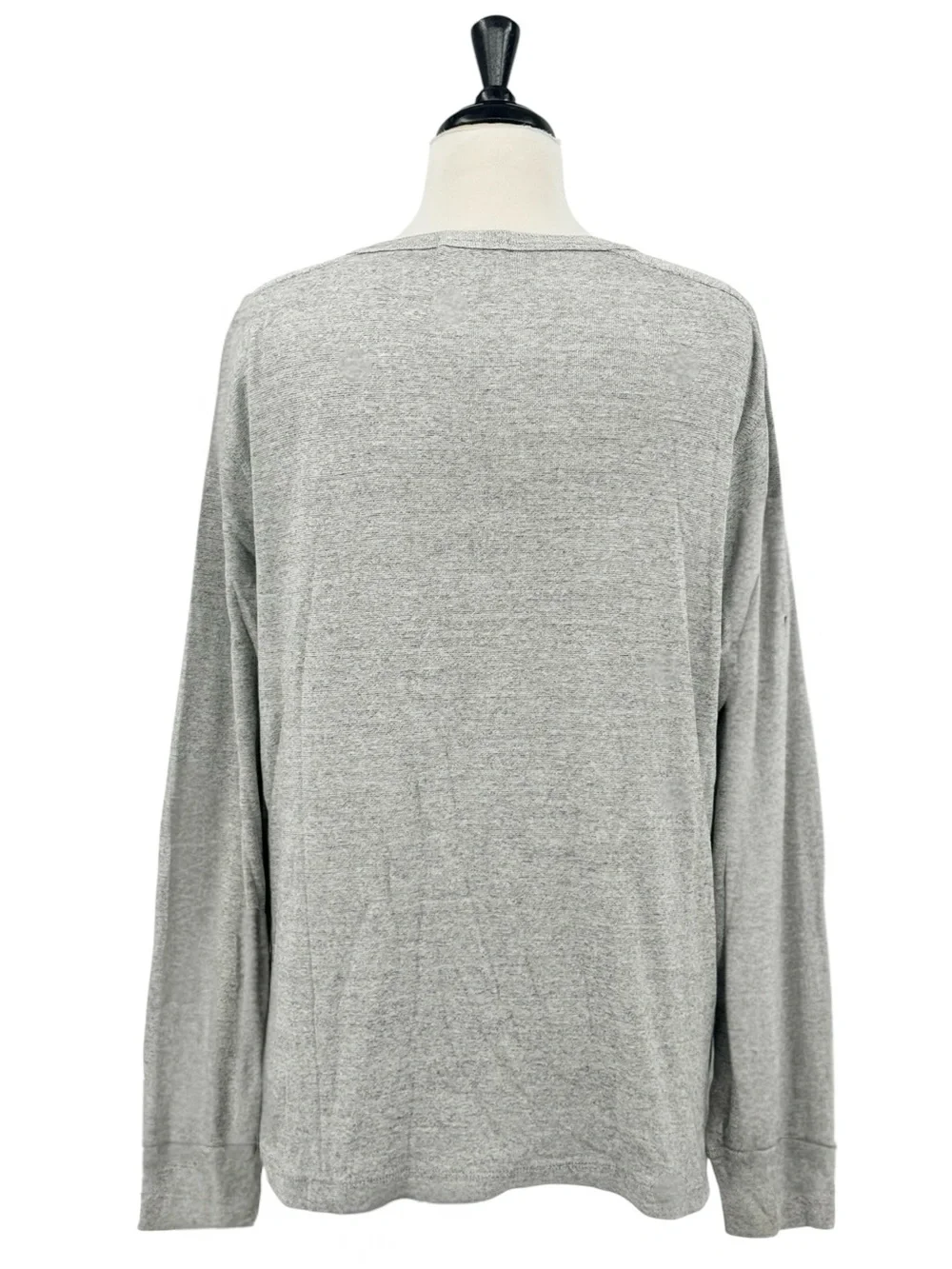 J. Crew Jaspe Rib Three Button Henley